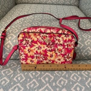 Coach cross body and matching wallet.